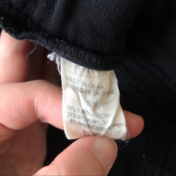 Theory Elly Rave Slim Fit Pant Black - Picture 5 of 7